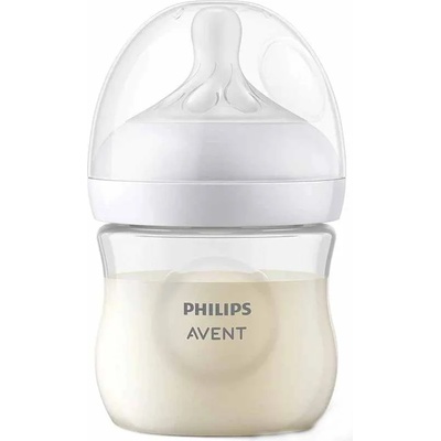 Philips Бебешко шише Philips Avent - Natural Response 3.0, с биберон 0m+, 125 ml (SCY900/01)
