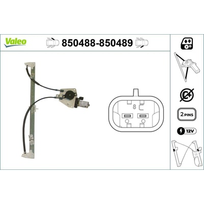 Zvedací zařízení oken VALEO 850488