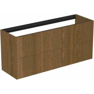 Ideal Standard Atelier Conca стенен шкаф с 2 чекмеджета, 120 см, цвят тъмен орех (T3951Y5)