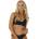 Rip Curl Premium Surf D-Dd Deep V bikini top - Black (Black)