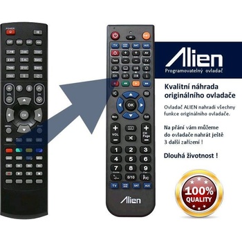 Diaľkový ovládač Alien Amiko 8550 IR