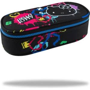 COOLPACK Ученически несесер Coolpack - Campus - Hello Kitty Neon Black
