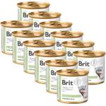 Brit Брит Ветеринарни Диети GF котешки консерви Диабет 12 x 200 г
