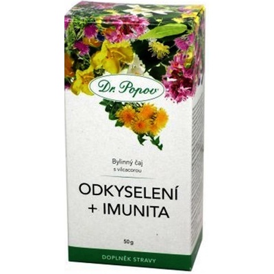 Dr.Popov čaj Odkyslenie + imunita 50 g