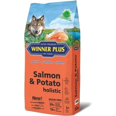 WINNER PLUS Holistic Salmon and Potato 12 kg