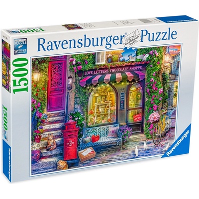 Ravensburger Пъзел Ravensburger от 1500 части - Магазин за шоколади (17136)