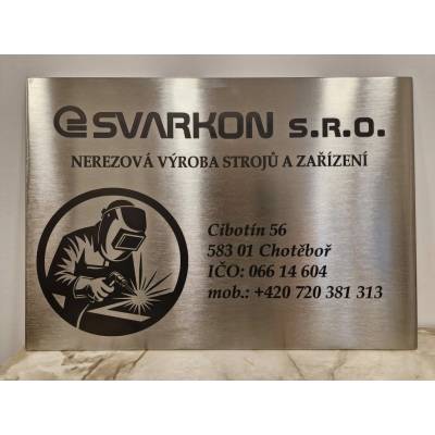 Reklamní cedule 500x700 mm