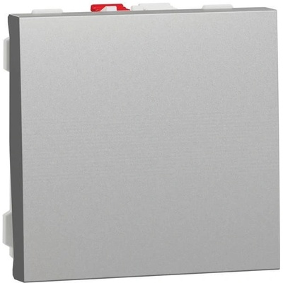 Schneider Electric SE Еднополюсен ключ 2 мод. цвят Алуминий Unica - NU320130 (NU320130)