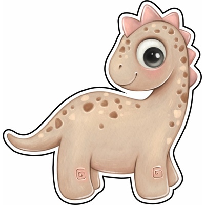 Pískacia koženková nášivka Koženková pískacia nášivka Dinosaurus 1 Velkost: PÍSKLE! malé