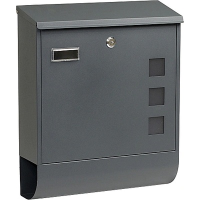 Poštová schránka RICHTER BK703.ARG.AM (ANTRACIT), antracit matná, RICHTER antracit matná