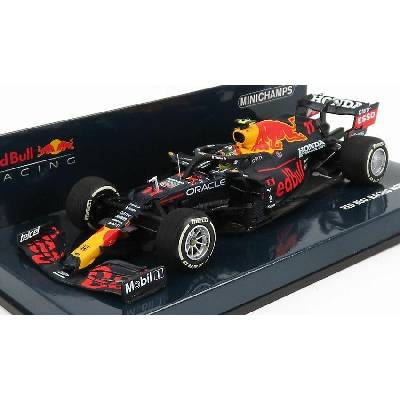 MINICHAMPS RED BULL F1 RB16B HONDA RA620H TEAM ASTON MARTIN N 11 3rd FRENCH GP 2021 SERGIO PEREZ - MATT BLUE YELLOW RED 1:43