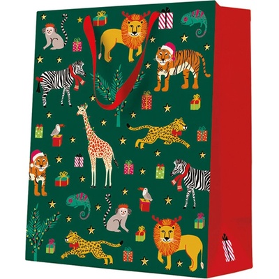 Paw Dárková taška velká - Animals in a Christmas mood 26,5x13x33,5 cm