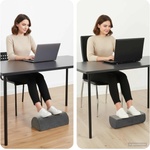 vidaXL Възглавница за повдигане на крака 42 x 18 x 13 см Твърд PU пяна (42020243)
