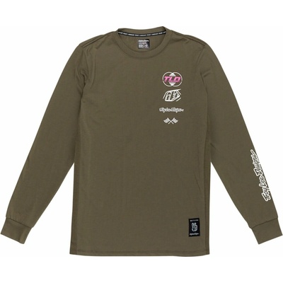 Troy Lee Designs Skyline Ride Tee zelená