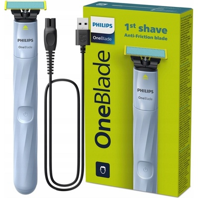 Philips OneBlade First Shave QP1324/20 blankytně modrá