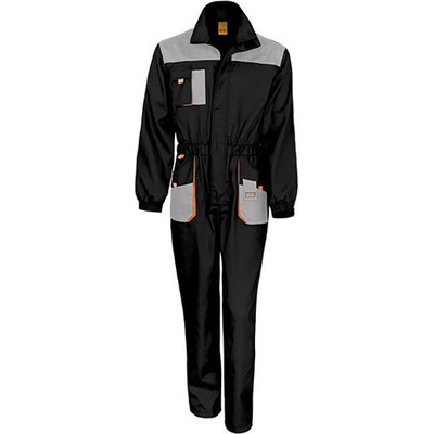 Result Unisex pracovní lehká kombinéza R321X Black