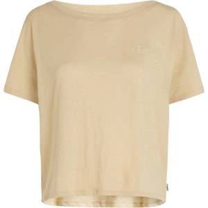 O'Neill Дамска тениска O'Neill Women's Essentials Script Scoop Neck T-shirt - Cocoa Sand - размер XS (916-6620-0111)