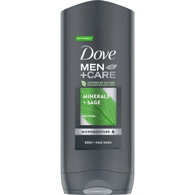 Dove Dove Men+Care Elements Minerals & Sage sprchový gel 250 ml