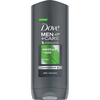 Dove Dove Men+Care Elements Minerals & Sage sprchový gel 250 ml