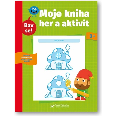 Má kniha her a aktivit 3+