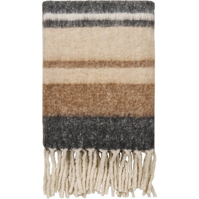 House Nordic Кафяво одеяло със смес от вълна 130x170 cm Carmel - House Nordic (3971015)