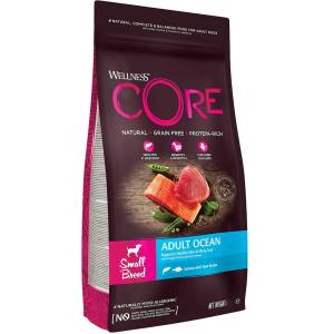 Wellness Core Малки Породи Възрастни Океанска Сьомга 5 кг