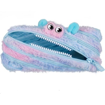 ZIPIT Несесер Furry Monster, среден, синьо-розов (1095240610)