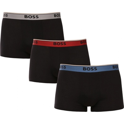 BOSS Комплект от три - мъжки боксерки BOSS черни BOSS | Cheren | МЪЖЕ | XL
