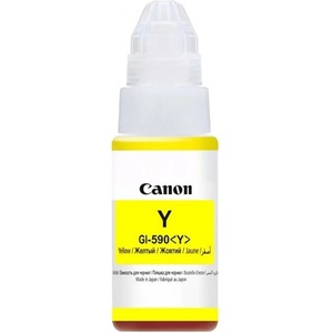 Canon GI-590Y, 1606C001 жълта (yellow) оригинална касета (1606C001)