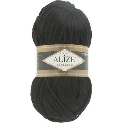 Alize Lanagold Classic 60 čierna