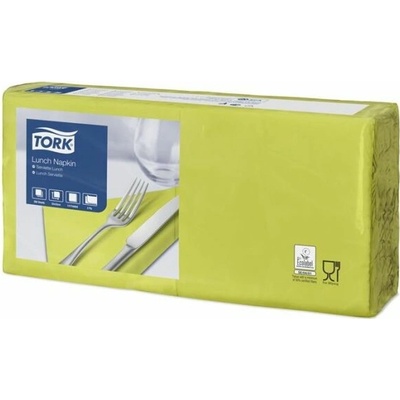 Tork Servítky 1/4 ohyb 2V 32,6x33 cm Advanced Lunch limetková 200ks