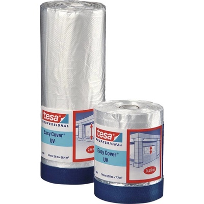 tesa 04369-00014-01 krycia fólia tesa Easy Cover® 4369 priehľadná (d x š) 14 m x 2.1 m 1 ks; 04369-00014-01