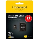 Intenso microSDXC 64GB UHS-I 3423490