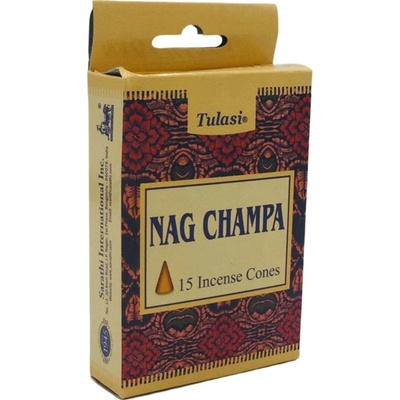 Tulasi Vonné kužely NAG CHAMPA 15 ks – Sleviste.cz