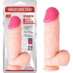  Реалистично дилдо с вакуумна основа, 22см. - Joe Carter Dildo (CHISA00346)
