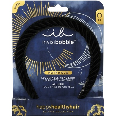 Invisibobble HAIRHALO Eclipse Midnight Ring - Čelenka do vlasů