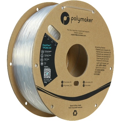 Polymaker PolyFlex TPU95-HF Clear - 1, 75 mm / 1000 g (PD03003)