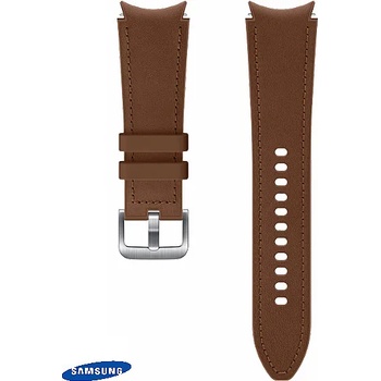 Samsung Каишка за Samsung Galaxy Watch4 Leather Band 20mm ET-SHR89LAEGEU