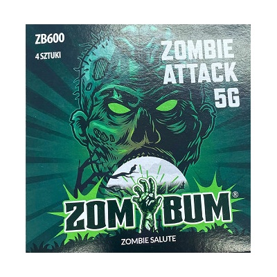 Pyrotechnika Petardy Zombie Attack 4 ks
