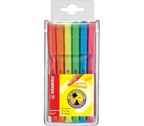 Stabilo Flash 6 ks