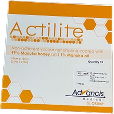 Advazorb 10 x 10 cm krytí absorpční hydrofilní 10 ks