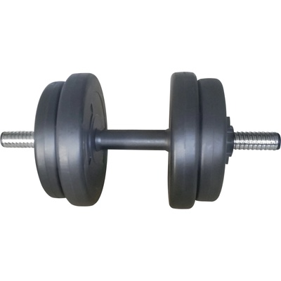 Actuell Fitness Дъмбел 10 кг. с пластмасови дискове (dbs2551-10)