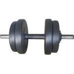 Actuell Fitness Дъмбел 10 кг. с пластмасови дискове (dbs2551-10)
