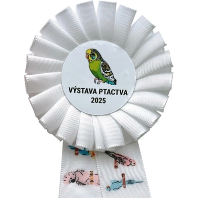 Kokarda jednořadá PTACTVO průměr 8 cm – Zbozi.Blesk.cz