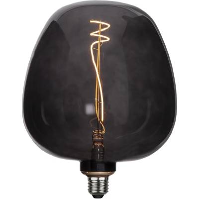Star Trading Топла LED декоративна крушка E27, 2 W Black Apple - Star Trading (355-12)