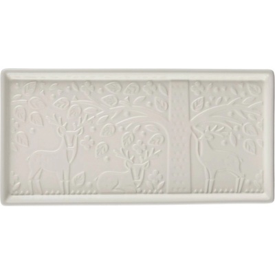 Mason Cash Servírovací talíř IN THE FOREST 30 x 14 cm obdélník krémová kamenina