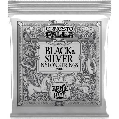 Ernie Ball 2406 Ernesto Palla Black & Silver
