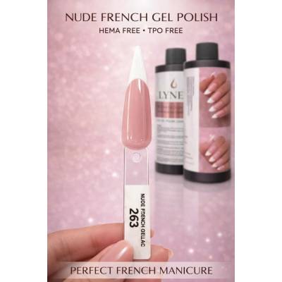 263 LNS Nude French Gellac 250ML– Perfektný French základ
