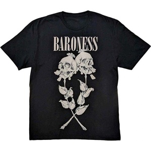 Baroness Razor Bloom (Back Print) Black XL Риза (BAROTS07MB04)