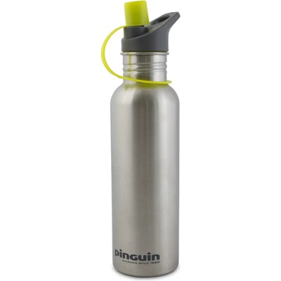 Pinguin Бутилка за пиене от неръждаема стомана Bottle S 0.8л Цвят: сребърен